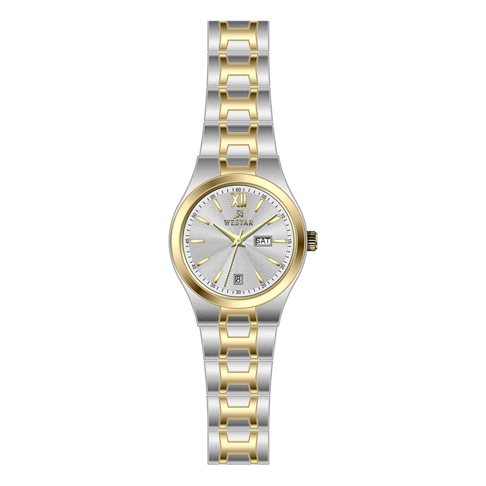 Westar Executive  Ladies Silver Dial Quartz Watch - EX6627CBN107