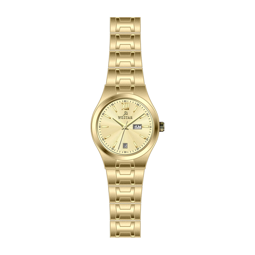 Westar Executive  Ladies Light Champange Dial Quartz Watch - EX6627GPN102