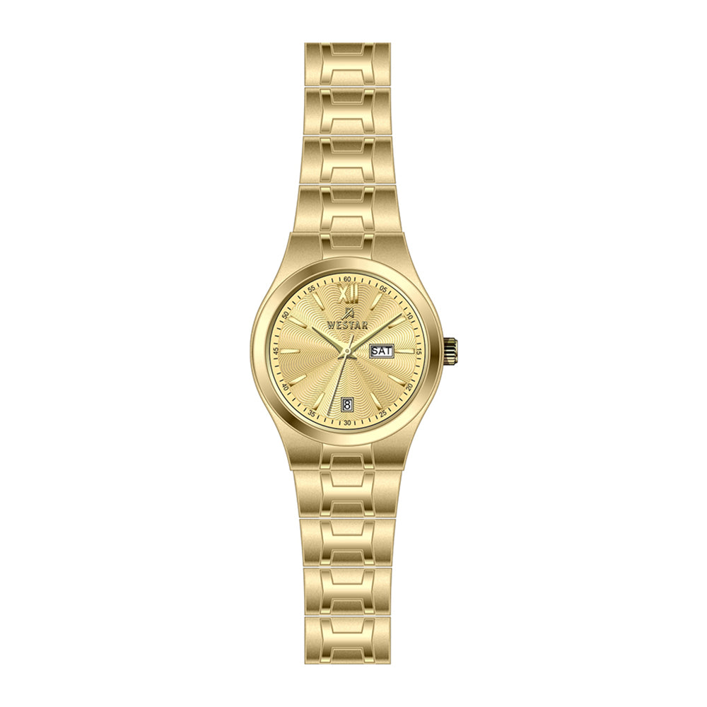 Westar Executive  Ladies Dark Champagne Dial Quartz Watch - EX6627GPN108