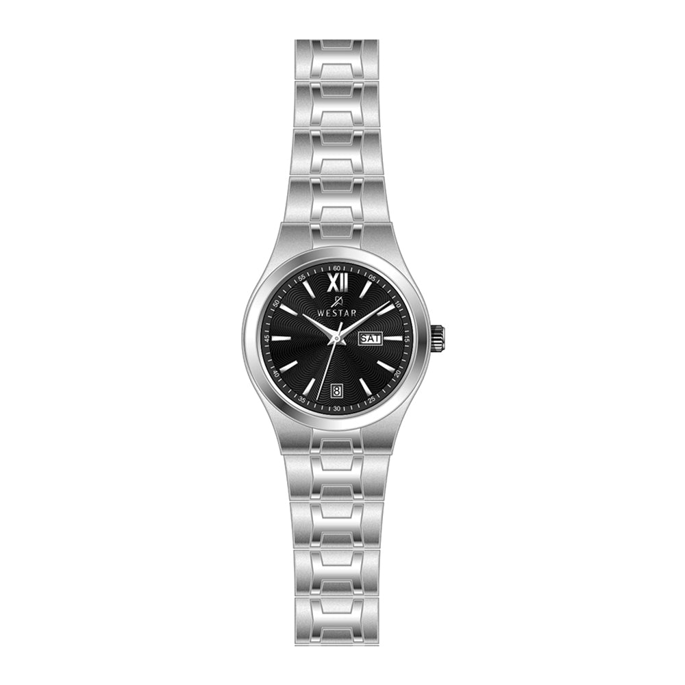 Westar Executive  Ladies Black Dial Quartz Watch - EX6627STN103