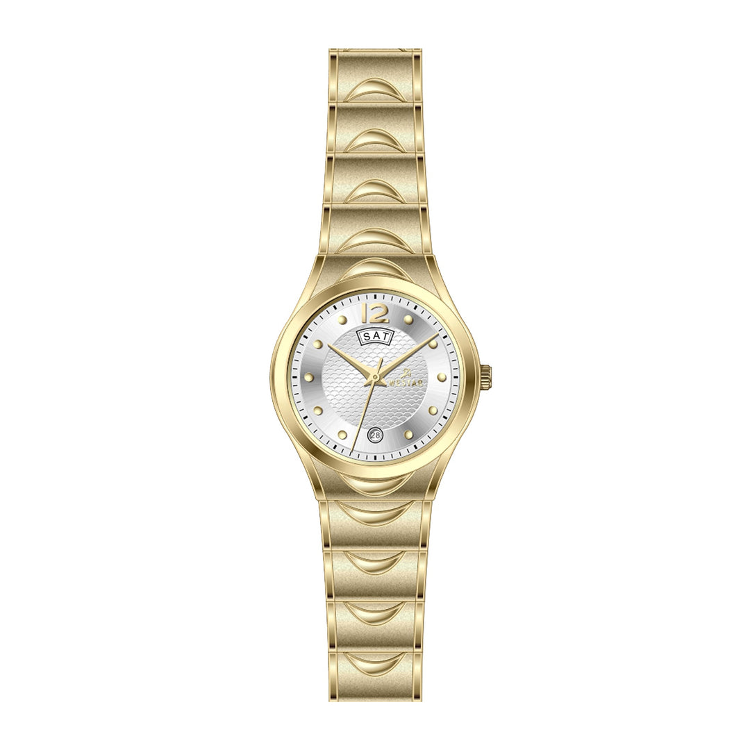 Westar Executive  Ladies Silver Dial Quartz Watch - EX6628GPN107