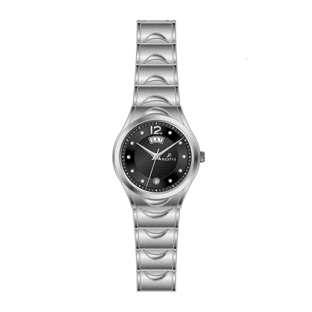 Westar Executive  Ladies Black Dial Quartz Watch - EX6628STN103