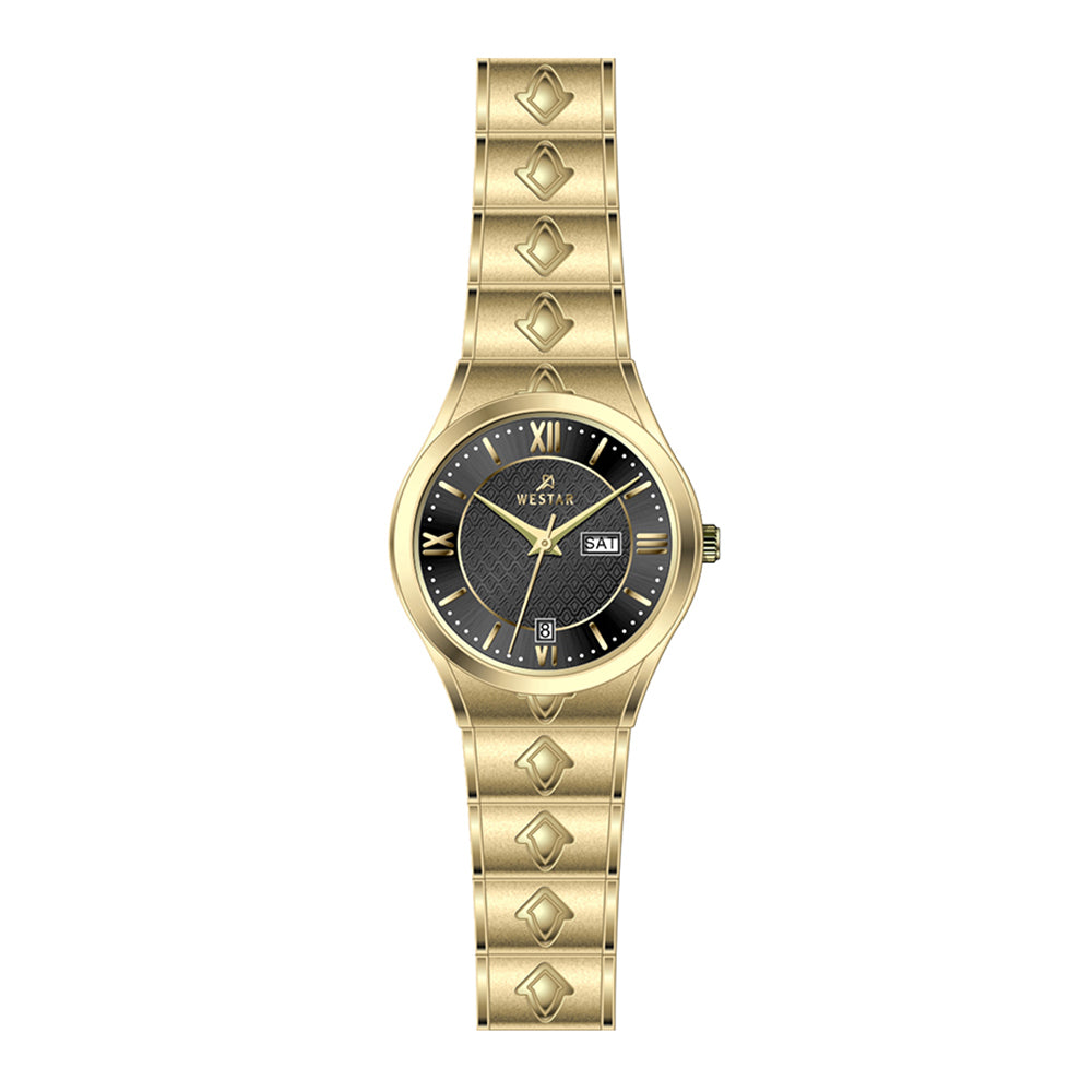 Westar Executive  Ladies Black Dial Quartz Watch - EX6629GPN103