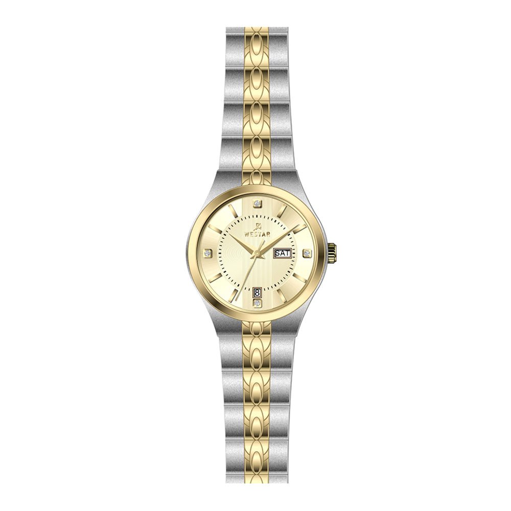 Westar Executive  Ladies Light Champange Dial Quartz Watch - EX6630CBN102