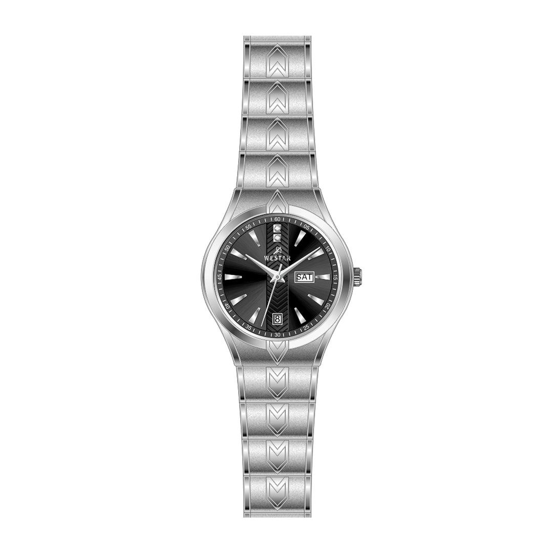 Westar Executive  Ladies Black Dial Quartz Watch - EX6632STN103
