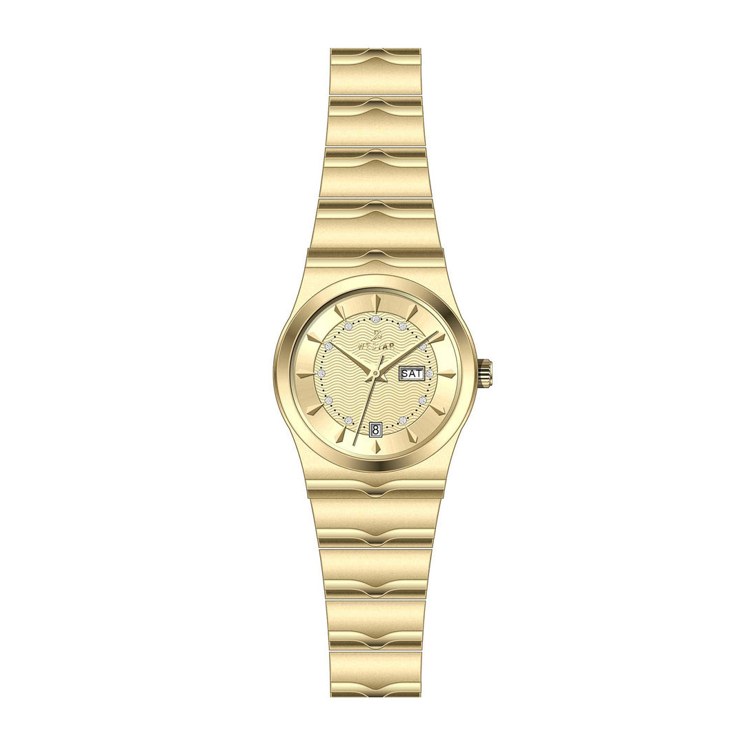 Westar Executive  Ladies Dark Champagne Dial Quartz Watch - EX6634GPN108