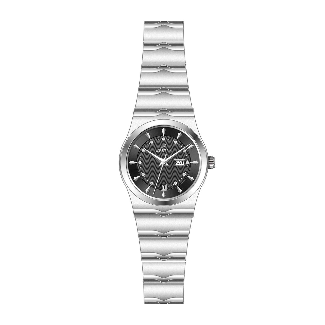 Westar Executive  Ladies Black Dial Quartz Watch - EX6634STN103
