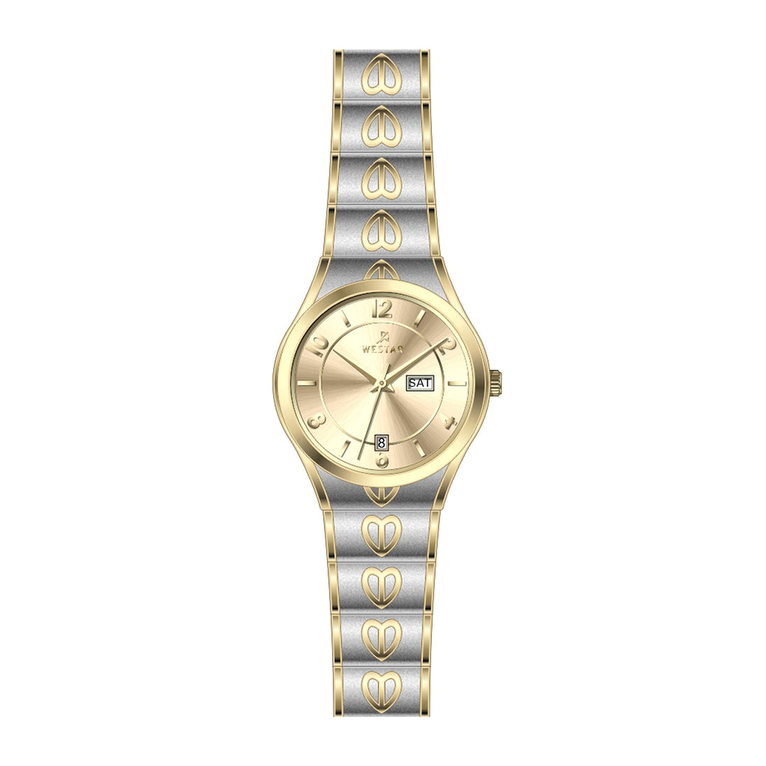Westar Executive  Ladies Light Champange Dial Quartz Watch - EX6635CBN102