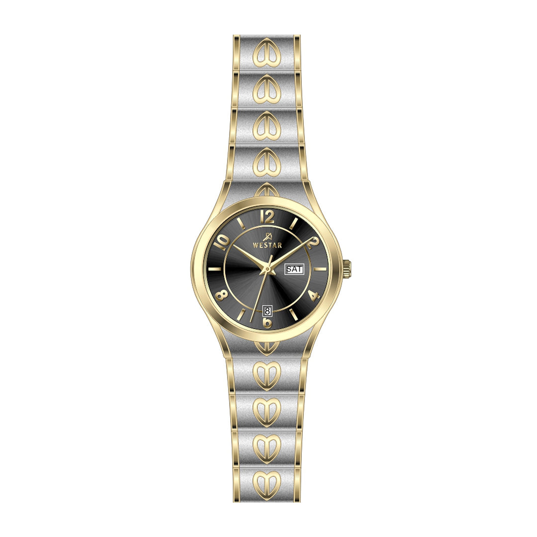 Westar Executive  Ladies Black Dial Quartz Watch - EX6635CBN103