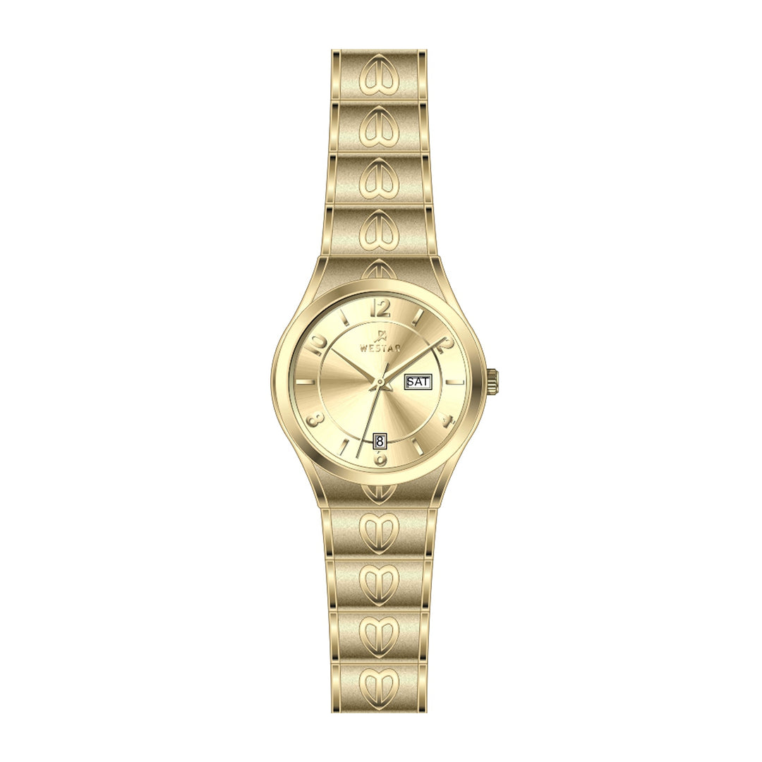 Westar Executive  Ladies Light Champange Dial Quartz Watch - EX6635GPN102
