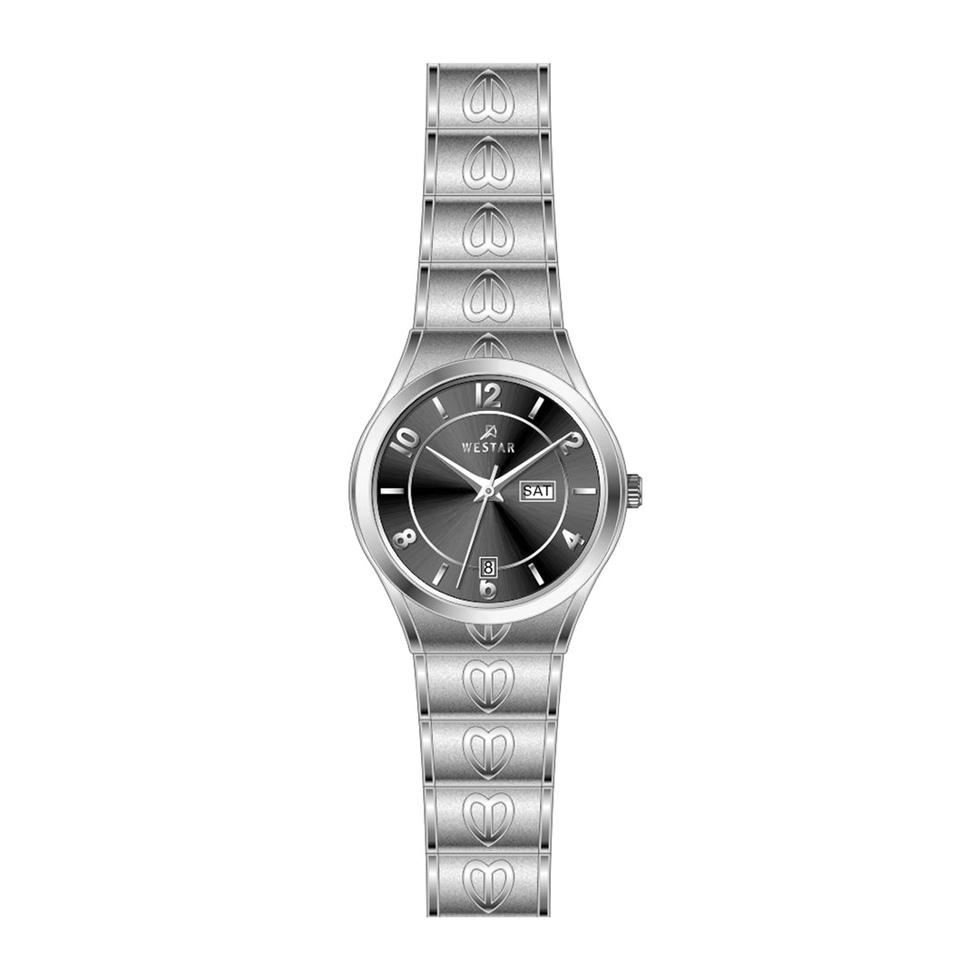 Westar Executive  Ladies Black Dial Quartz Watch - EX6635STN103
