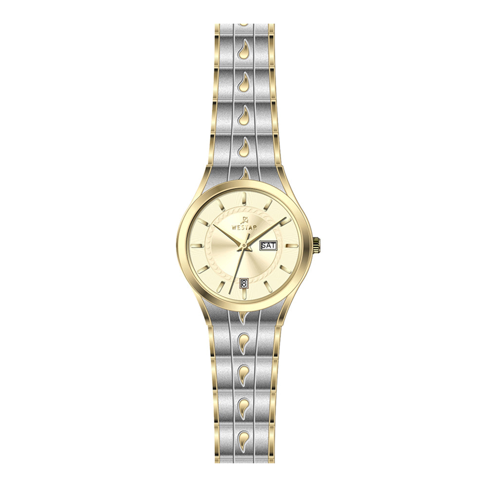 Westar Executive  Ladies Light Champange Dial Quartz Watch - EX6636CBN102