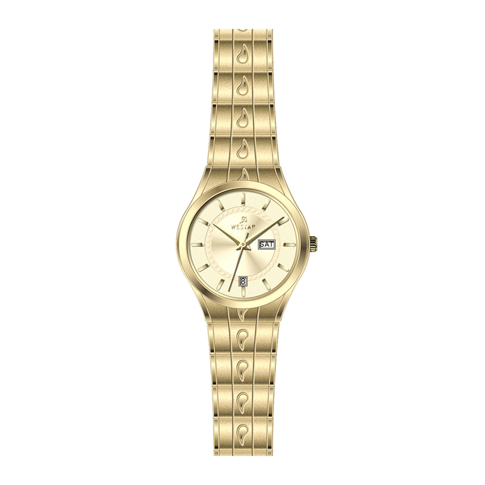 Westar Executive  Ladies Light Champange Dial Quartz Watch - EX6636GPN102
