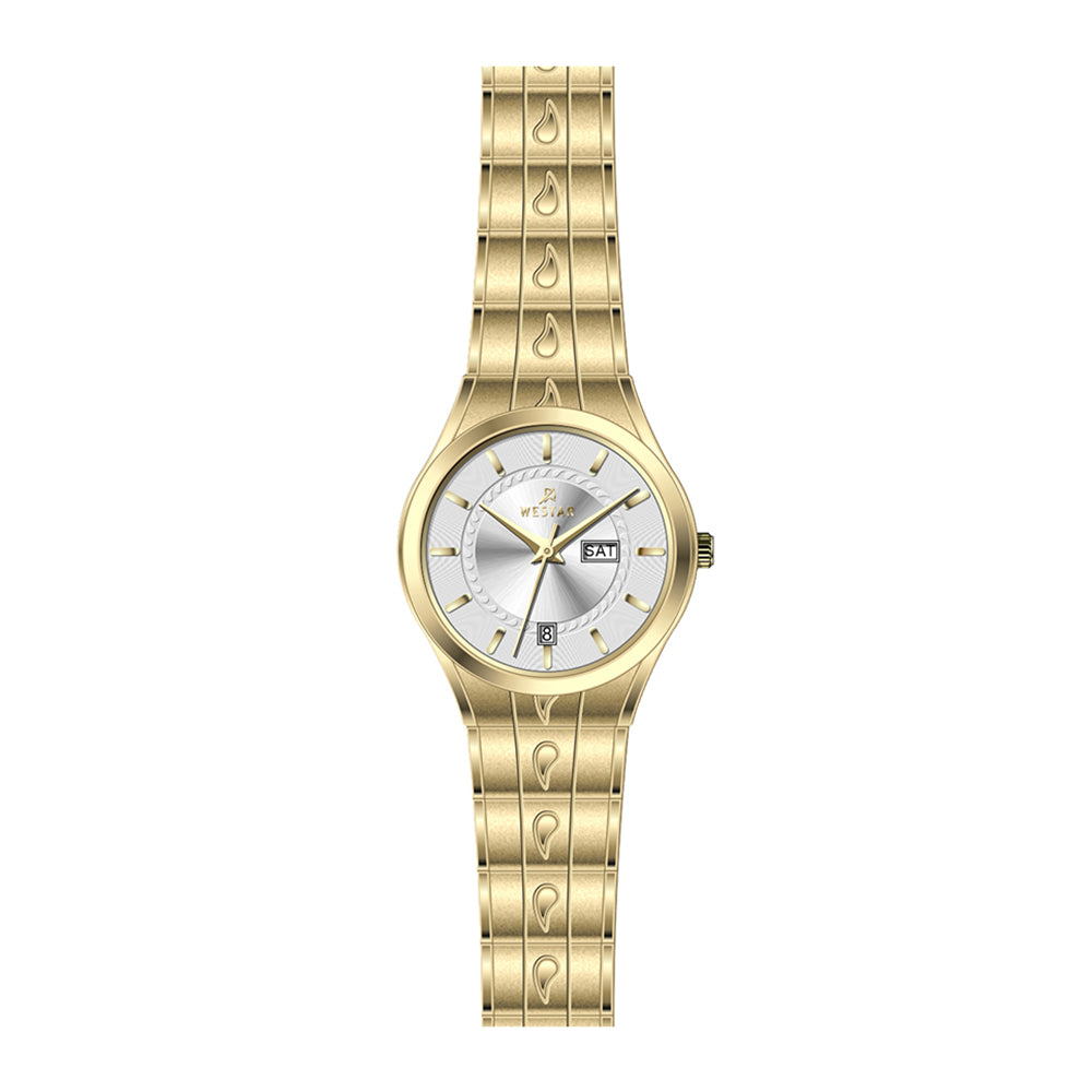 Westar Executive  Ladies Silver Dial Quartz Watch - EX6636GPN107