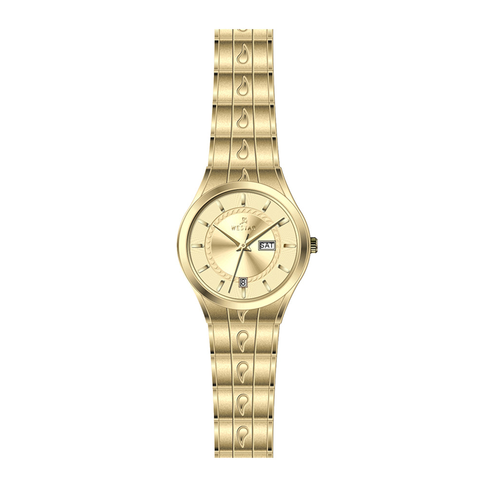 Westar Executive  Ladies Dark Champagne Dial Quartz Watch - EX6636GPN108