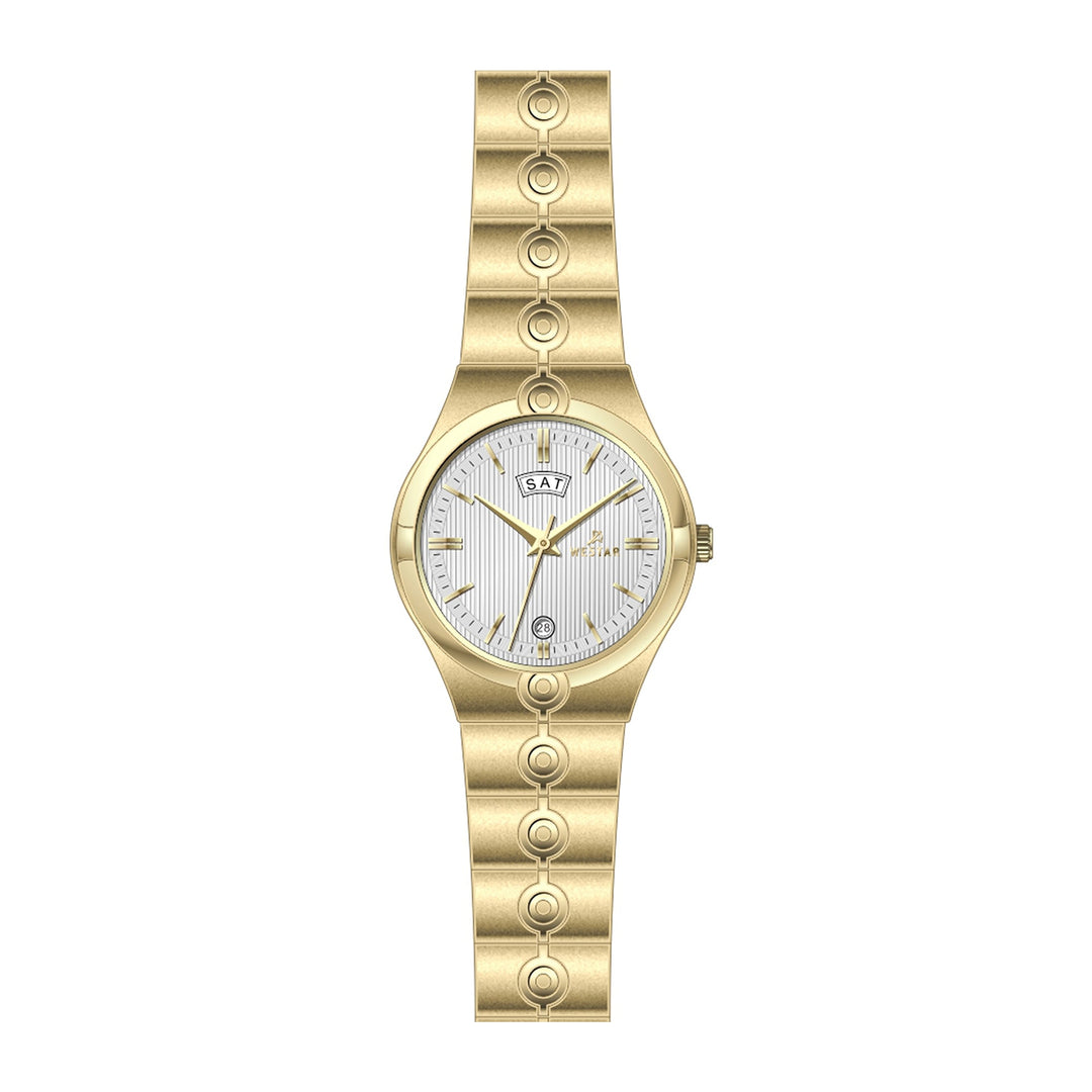 Westar Executive  Ladies White Dial Quartz Watch - EX6637GPN101