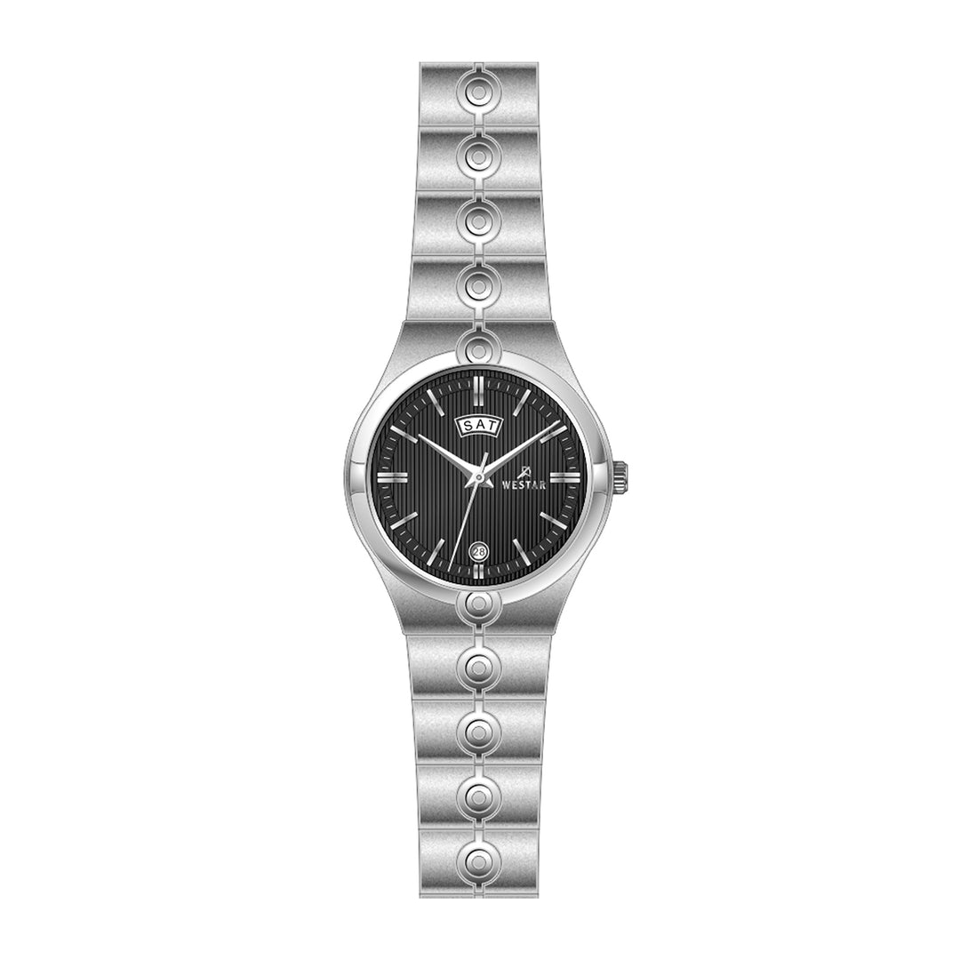 Westar Executive  Ladies Black Dial Quartz Watch - EX6637STN103