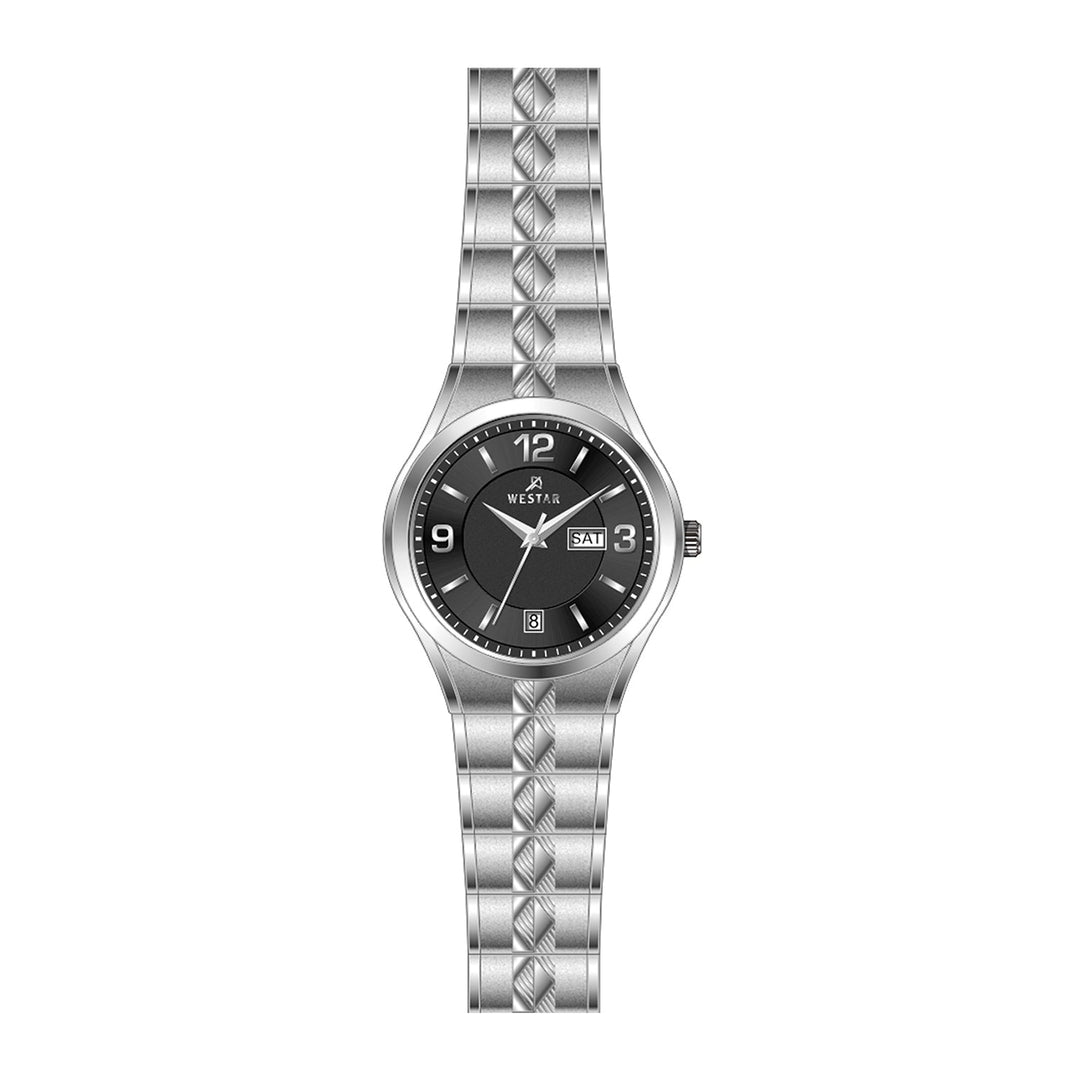 Westar Executive  Ladies Black Dial Quartz Watch - EX6638STN103