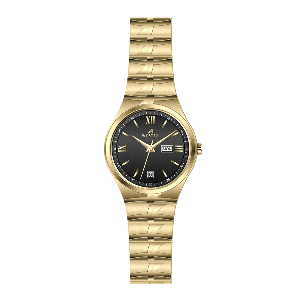 Westar Executive  Ladies Black Dial Quartz Watch - EX6639GPN103