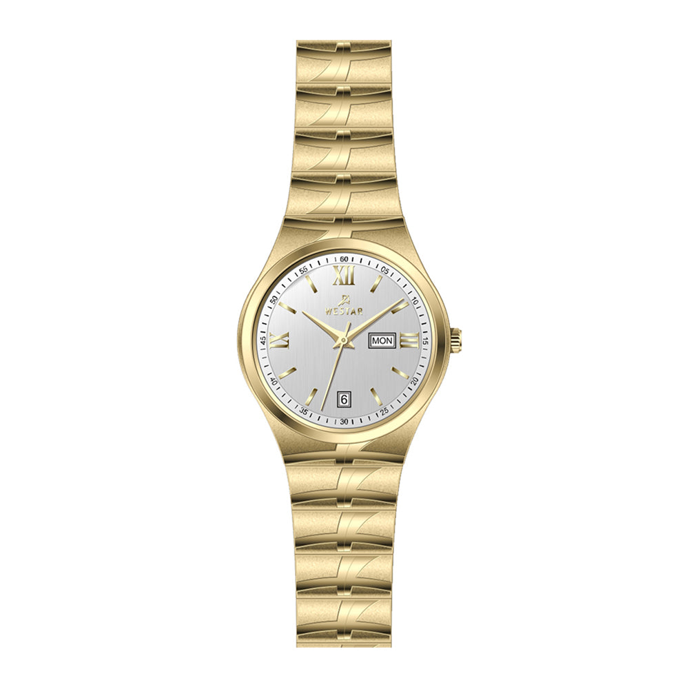 Westar Executive  Ladies Silver Dial Quartz Watch - EX6639GPN107