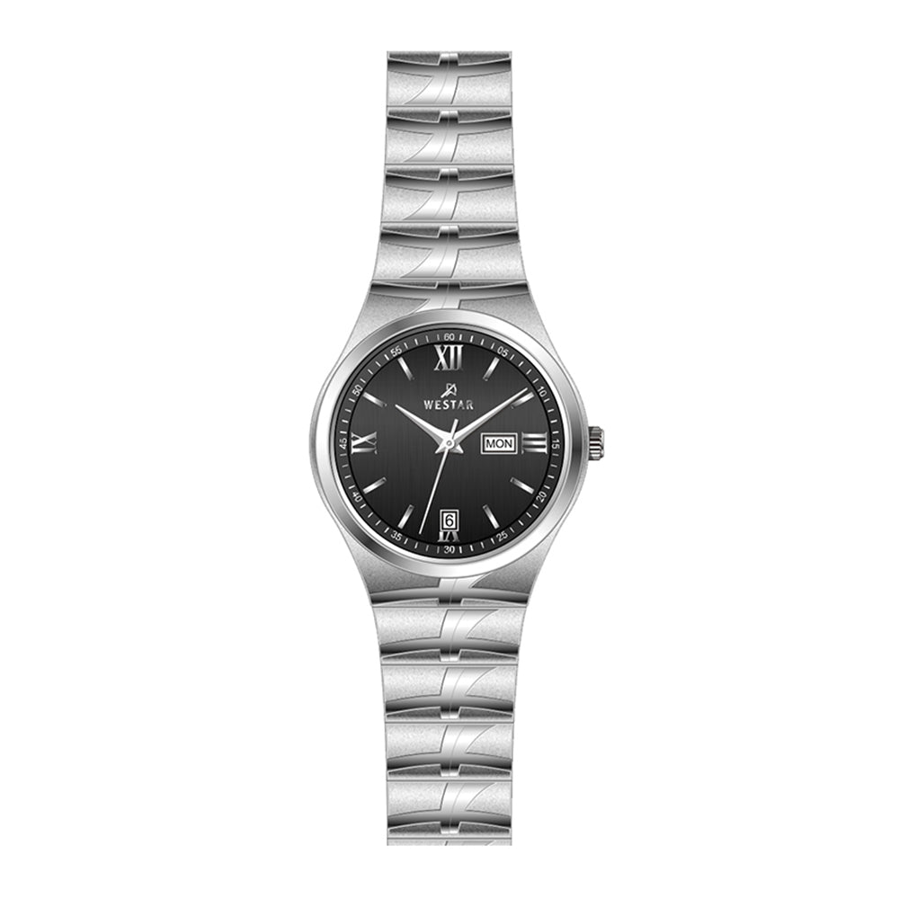 Westar Executive  Ladies Black Dial Quartz Watch - EX6639STN103