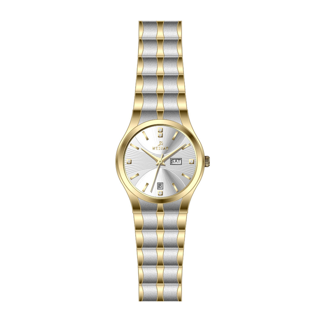 Westar Executive  Ladies Silver Dial Quartz Watch - EX6640CBN107