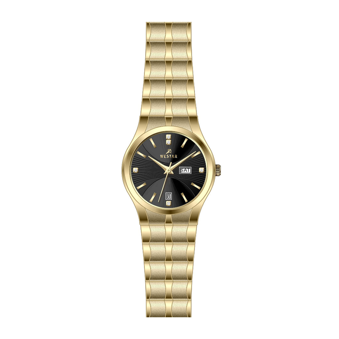 Westar Executive  Ladies Black Dial Quartz Watch - EX6640GPN103
