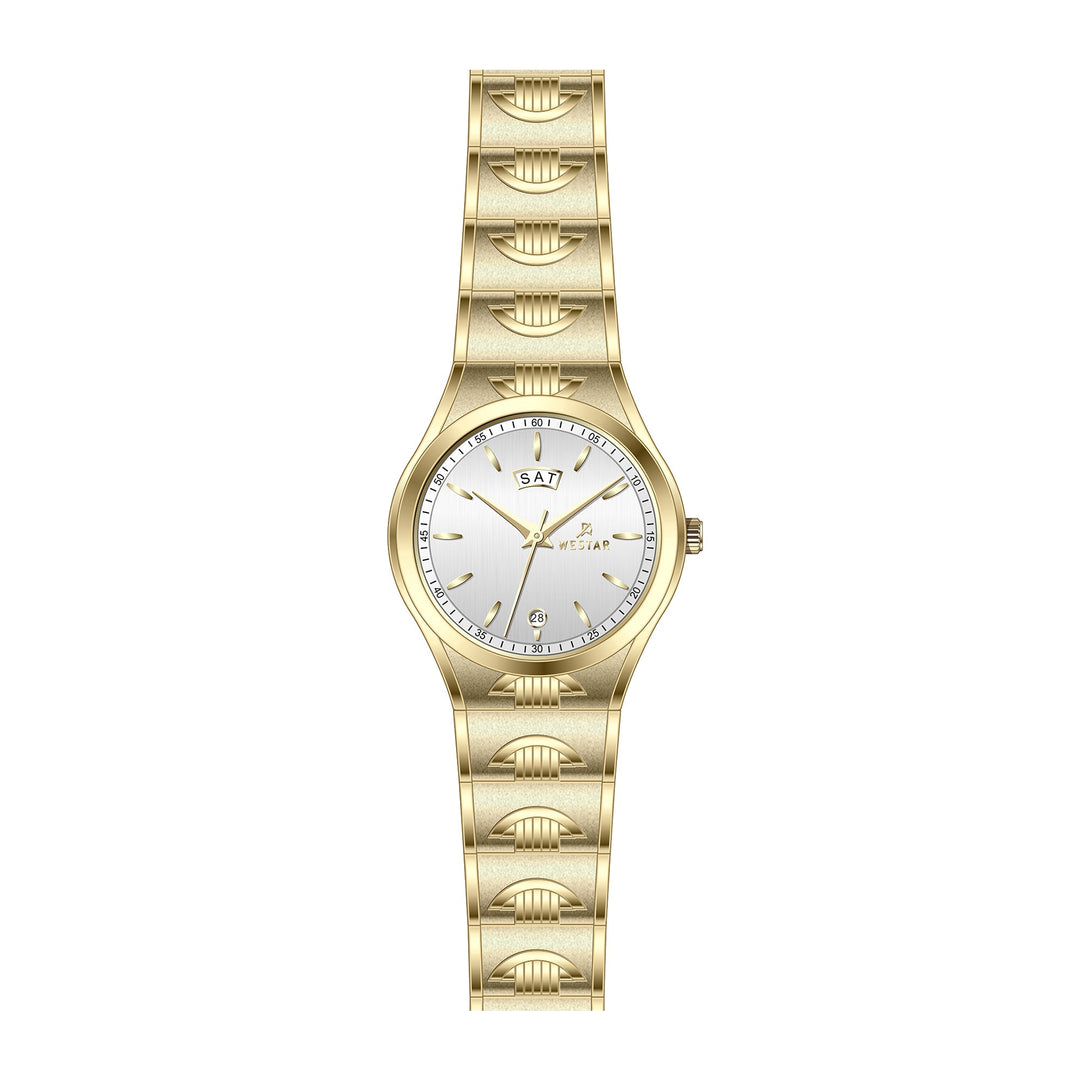 Westar Executive  Ladies White Dial Quartz Watch - EX6641GPN101