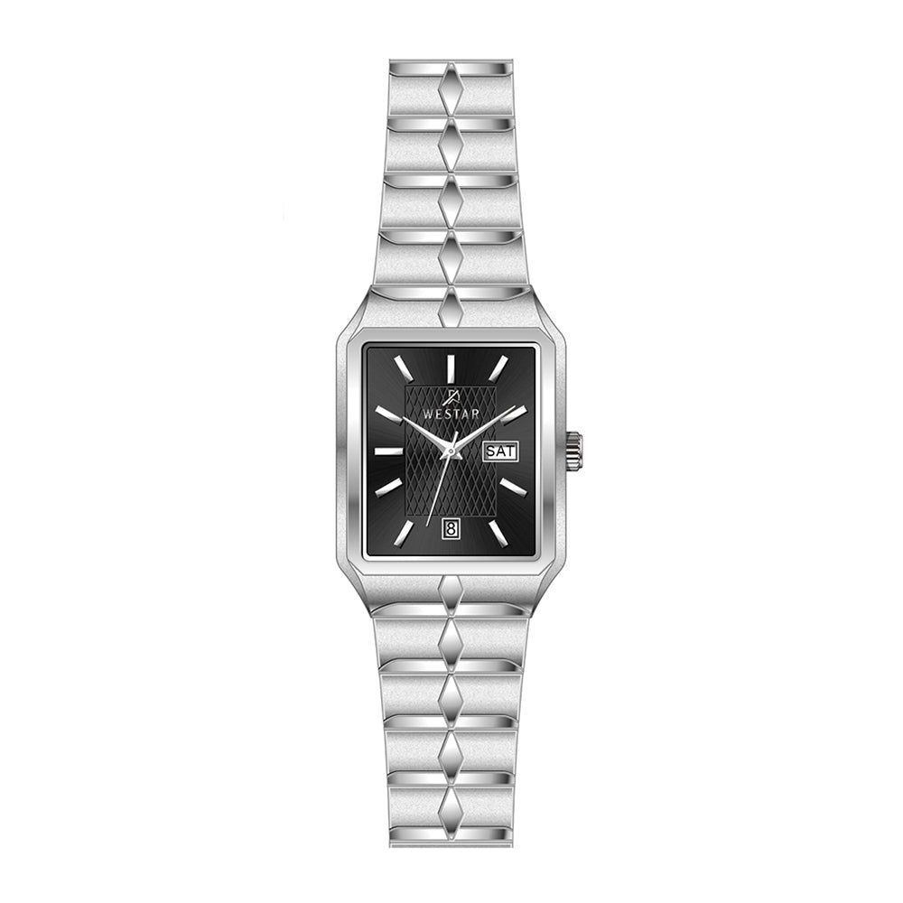 Westar Executive  Ladies Black Dial Quartz Watch - EX6642STN103