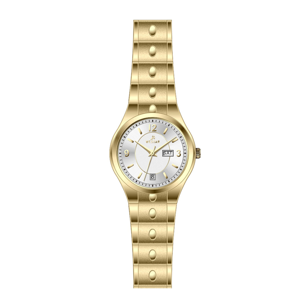 Westar Executive  Ladies White Dial Quartz Watch - EX6643GPN101
