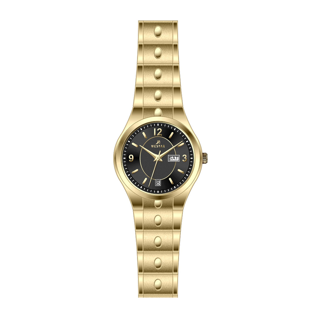 Westar Executive  Ladies Black Dial Quartz Watch - EX6643GPN103