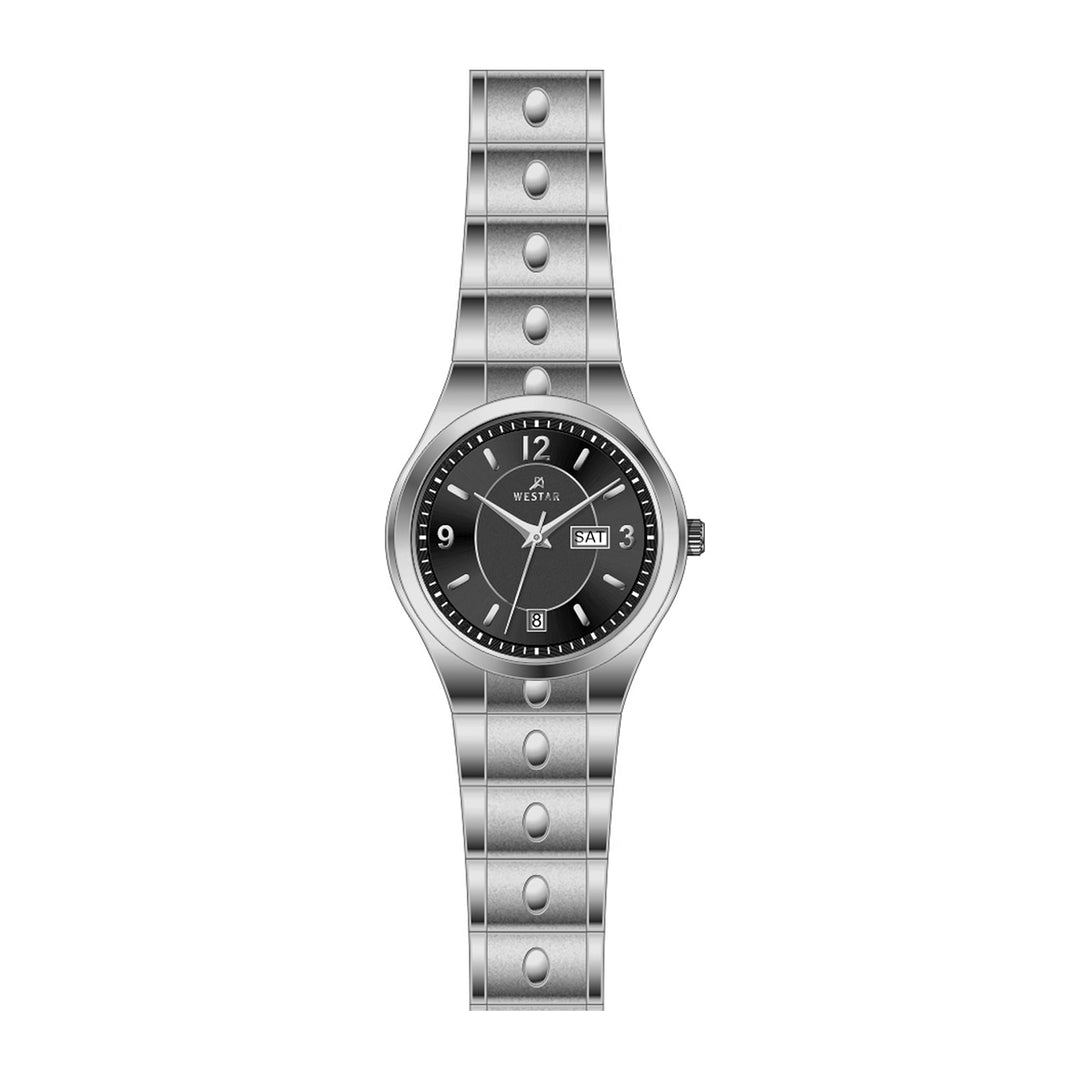 Westar Executive  Ladies Black Dial Quartz Watch - EX6643STN103