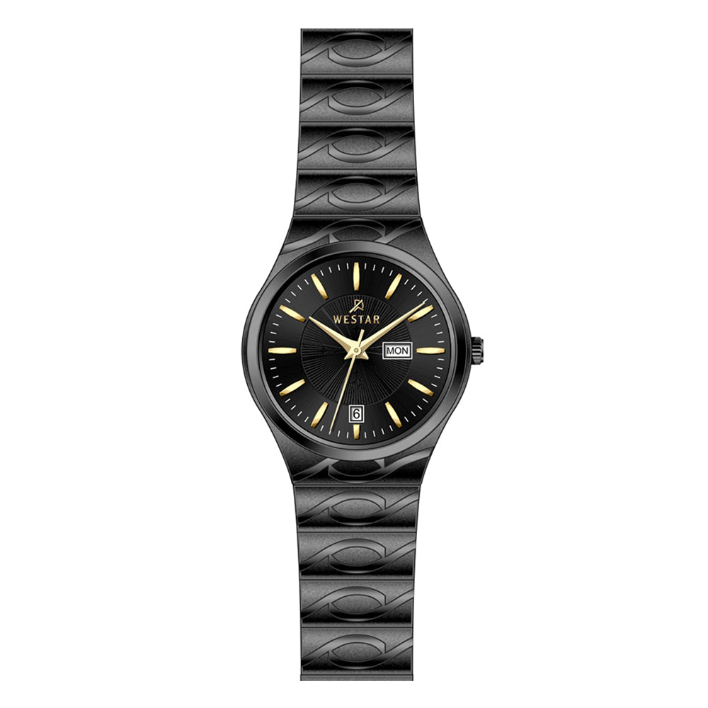Westar Executive  Ladies Black Dial Quartz Watch - EX6644BBN103