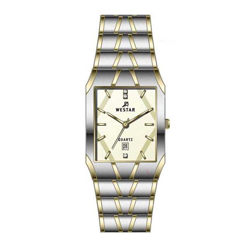 Westar Executive  Gents Light Champange Dial Quartz Watch - EX7233CBN102