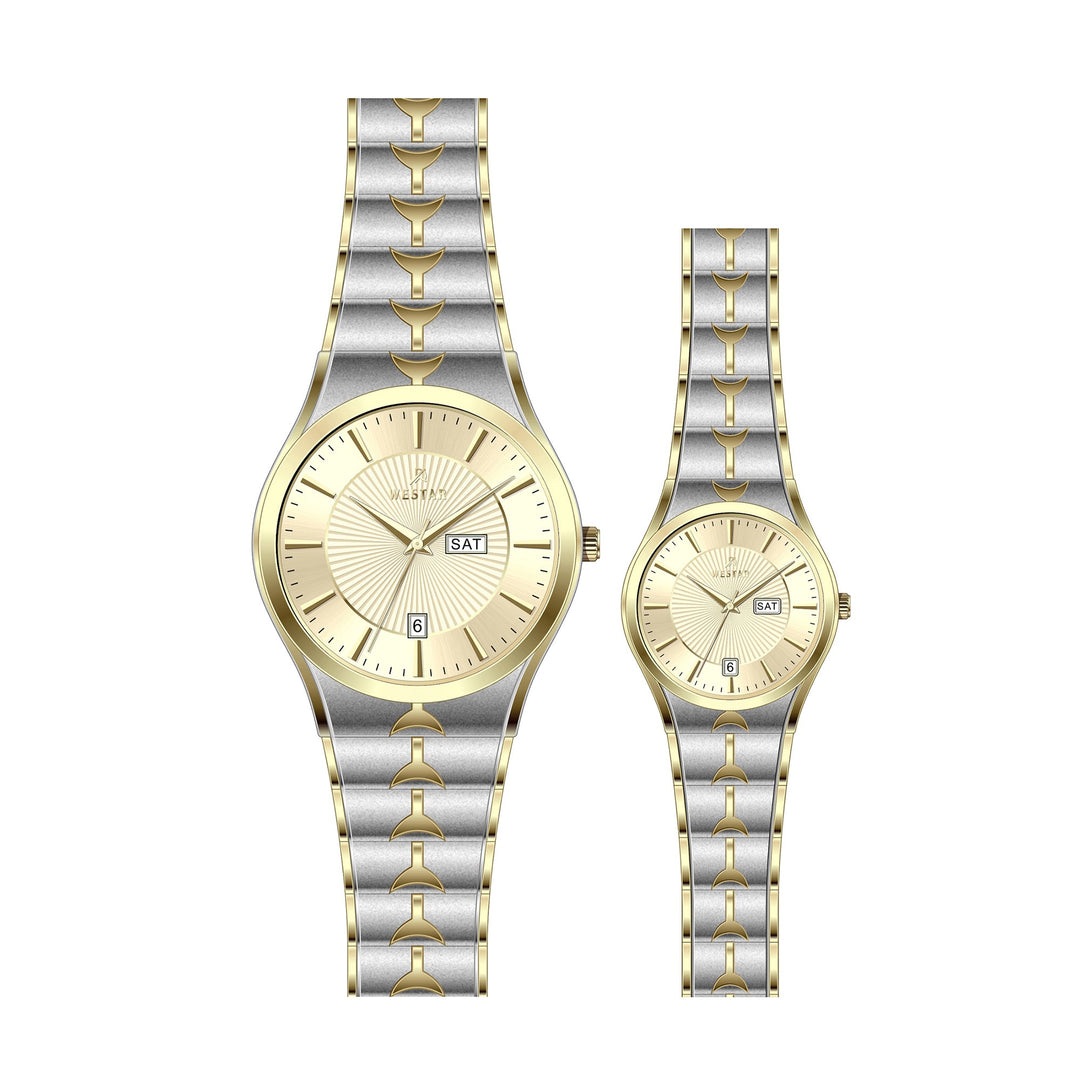 Westar Couple Watch EX7607CBN102 &amp; EX6607CBN102