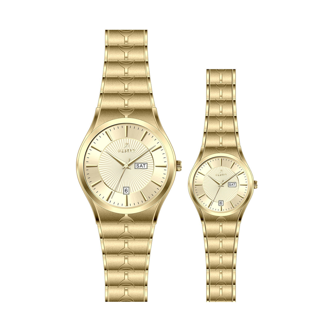 Westar Couple Watch EX7607GPN102 &amp; EX6607GPN102