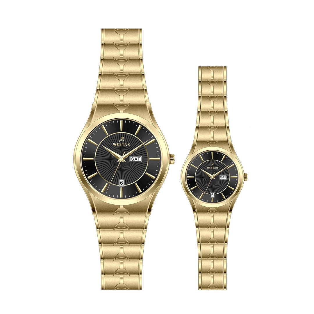 Westar Couple Watch EX7607GPN103 &amp; EX6607GPN103