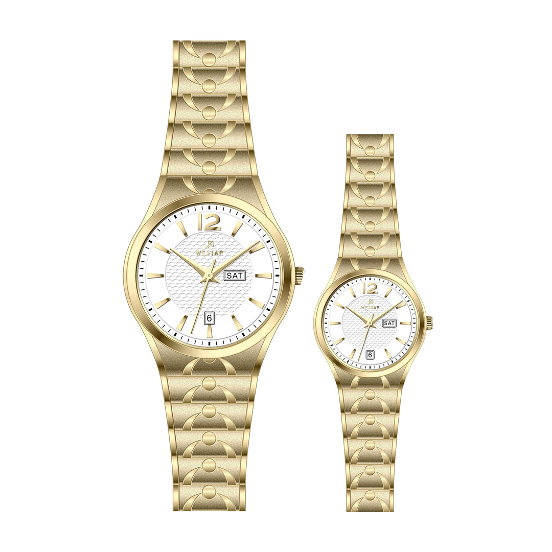 Westar Couple Watch EX7608GPN101 &amp; EX6608GPN101
