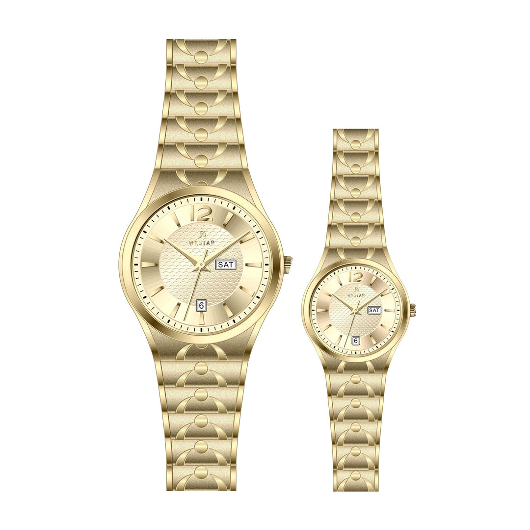 Westar Couple Watch EX7608GPN102 &amp; EX6608GPN102