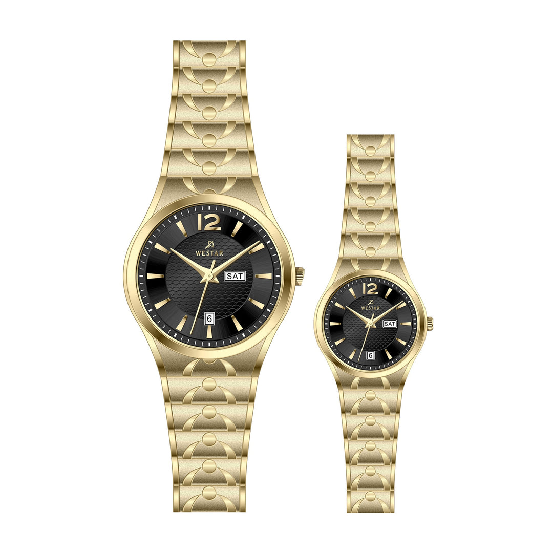 Westar Couple Watch EX7608GPN103 &amp; EX6608GPN103