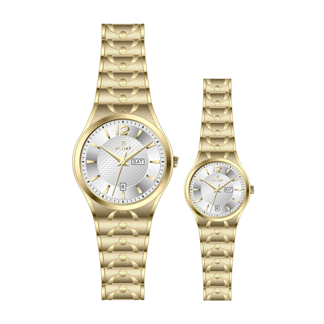 Westar Couple Watch EX7608GPN107 &amp; EX6608GPN107