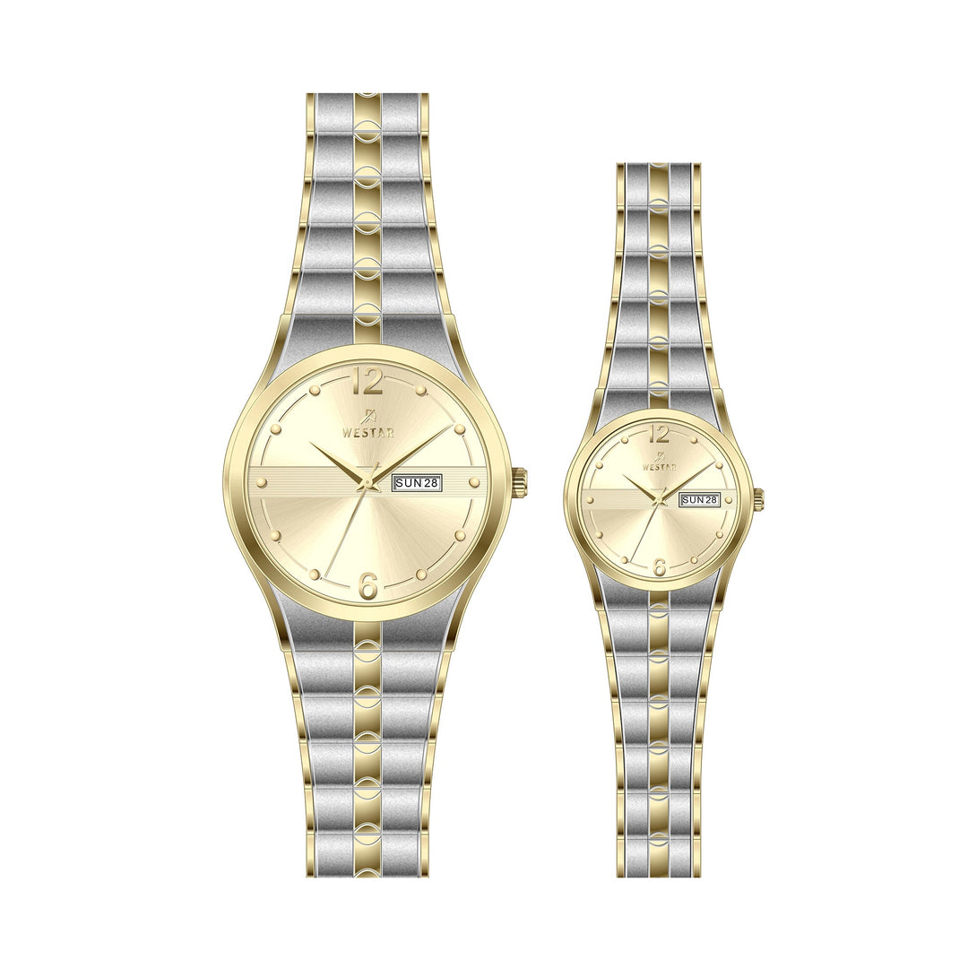 Westar Couple Watch EX7611CBN102 &amp; EX6611CBN102