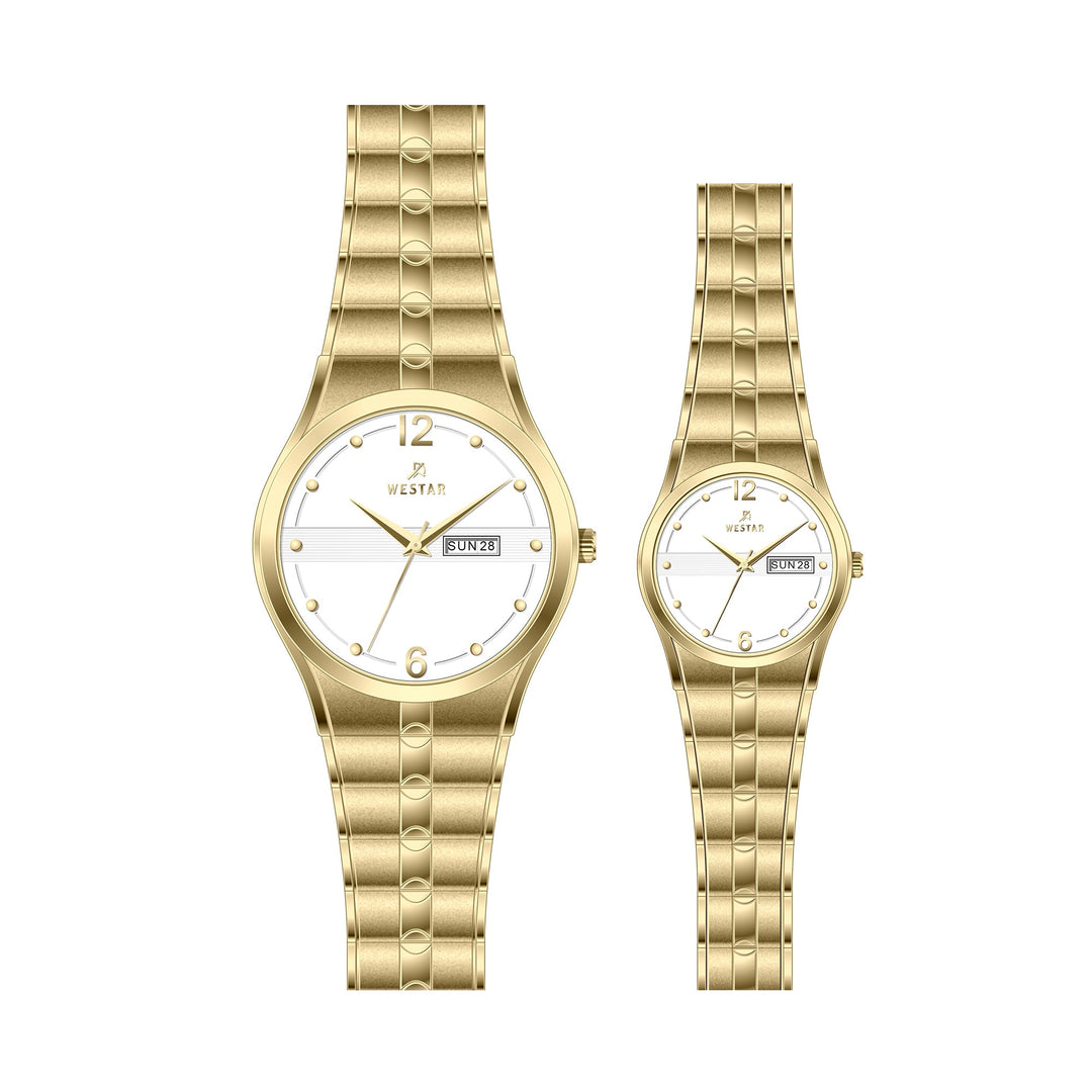 Westar Couple Watch EX7611GPN101 &amp; EX6611GPN101
