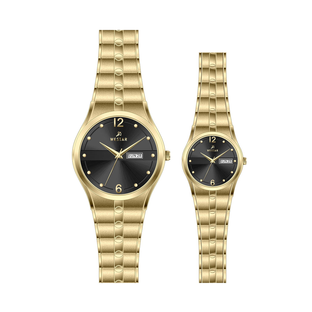 Westar Couple Watch EX7611GPN103 &amp; EX6611GPN103