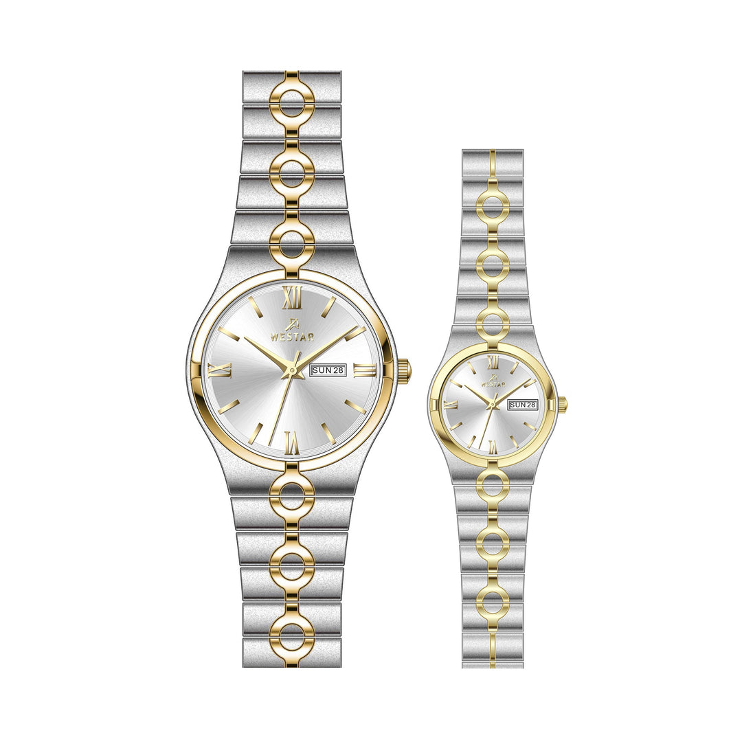 Westar Couple Watch EX7612CBN107 &amp; EX6612CBN107