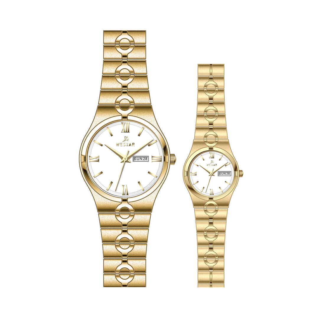 Westar Couple Watch EX7612GPN101 &amp; EX6612GPN101