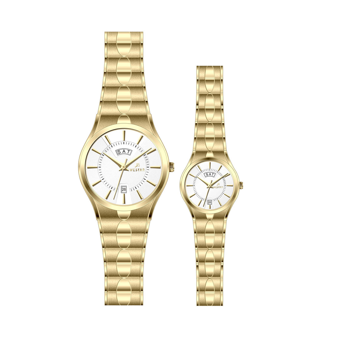 Westar Couple Watch EX7613GPN101 &amp; EX6613GPN101