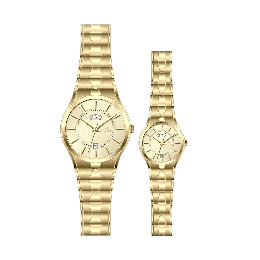 Westar Couple Watch EX7613GPN102 &amp; EX6613GPN102