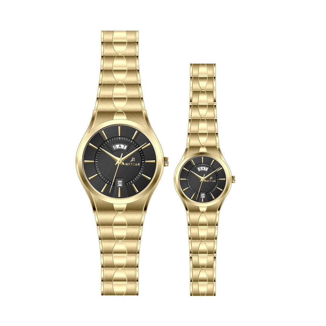 Westar Couple Watch EX7613GPN103 &amp; EX6613GPN103