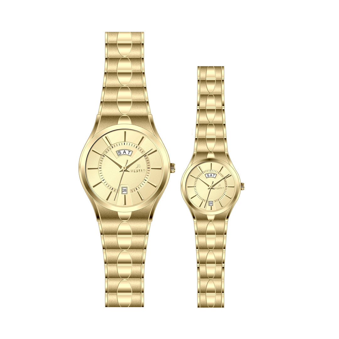 Westar Couple Watch EX7613GPN108 &amp; EX6613GPN108